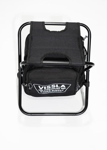 Vissla Stoke Supply Backpack Chair Combo - Black